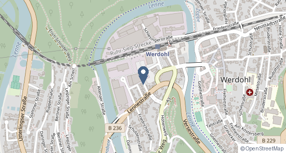 Karte: Heinrichstraße 9, 58791 Werdohl