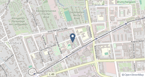 Karte: 03046 Cottbus