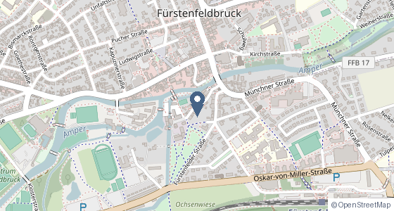 Karte: Bullachstraße 6, 82256 Fürstenfeldbruck