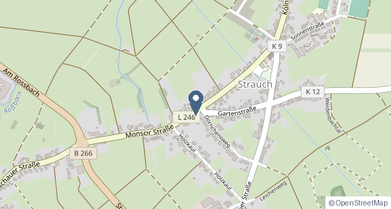 Karte: Monschauer Str. 34A, Simmerath