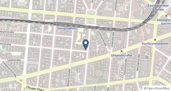 Karte: Knesebeckstraße 32, Berlin