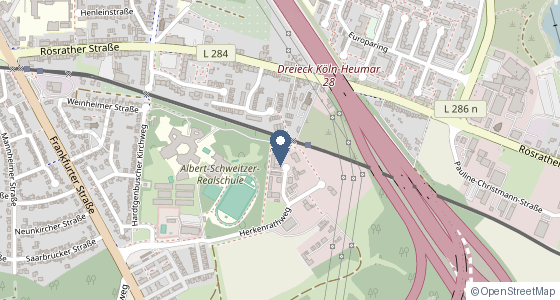 Karte: Herkenrathweg 17, 51107 Köln