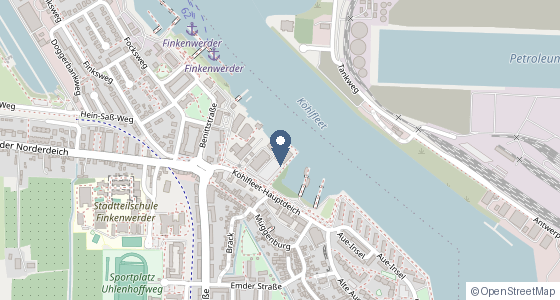 Karte: Köhlfleet-Hauptdeich 7, 21129 Hamburg