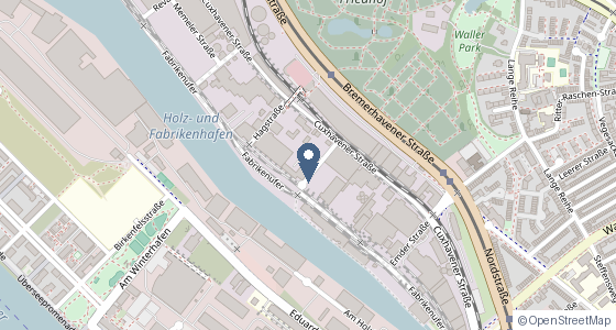 Karte: Rigaer Straße 1, 28217 Bremen