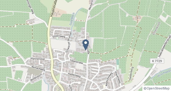 Karte: Weiherstraße 25, 88048 Friedrichshafen
