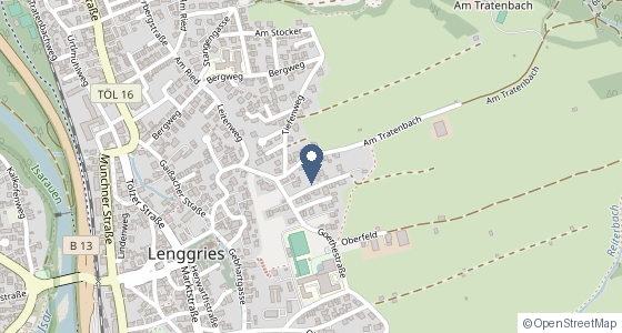 Karte: Bachmairgasse 24 b, 83661 Lenggries