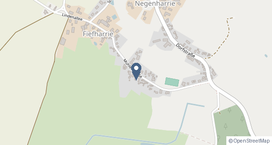 Karte: Mühlenstraße 38, Negenharrie
