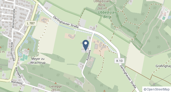 Karte: Ruheweg 12, Bielefeld