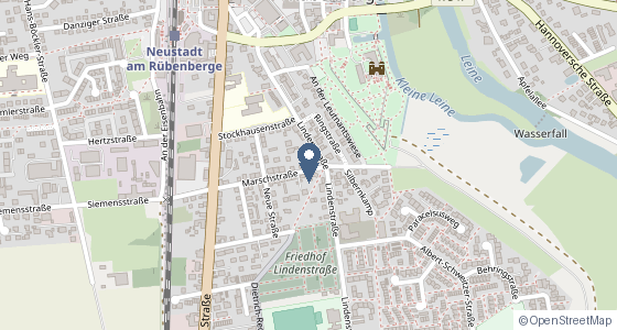 Karte: Marschstraße 25, Neustadt am Rübenberge