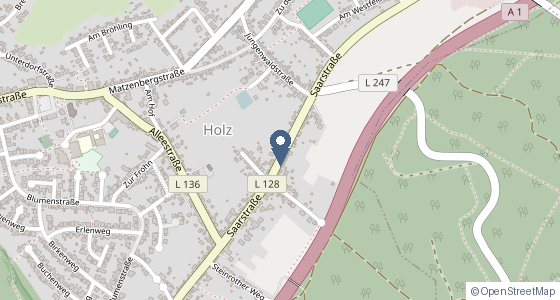 Karte: Saarstr. 107, 66265 Heusweiler
