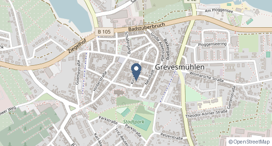 Karte: Kirchstraße 12, 23936 Grevesmühlen