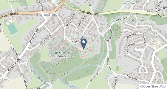 Karte: Regerstraße 58b, 42657 Solingen