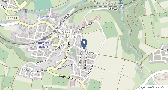 Karte: Narzissenstraße 19, 71576 Burgstetten
