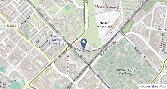 Karte: Emmy-Noether-Str. 2, 79110 Freiburg i. Br.