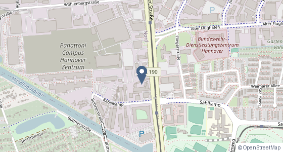 Karte: Vahrenwalder Str. 253 a, 30179 Hannover