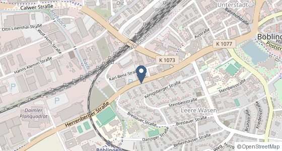 Karte: Herrenberger Str. 56, Böblingen