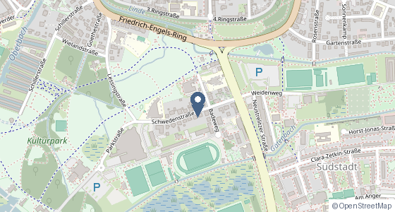 Karte: Schwedenstraße 10, Neubrandenburg