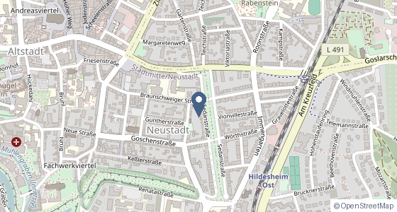 Karte: Braunschweiger Straße 53, 31134 Hildesheim