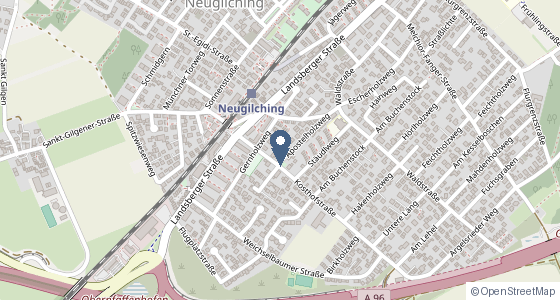 Karte: Apostelholzweg 18, Gilching