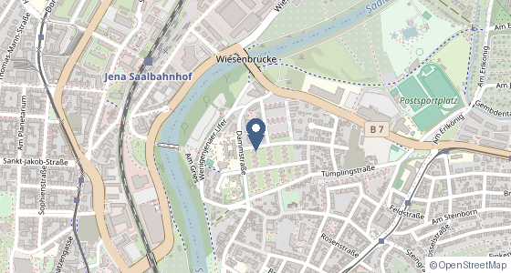 Karte: Heinrich-Heine-Straße 1, 07749 Jena