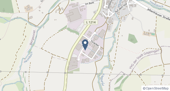 Karte: Wilhelm-Zwick-Straße 13, 73035 Göppingen