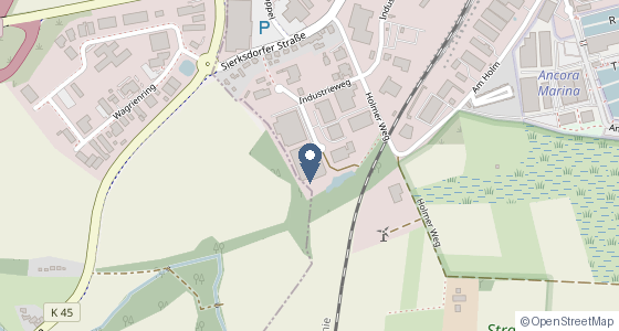 Karte: Industrieweg 34, Neustadt in Holstein