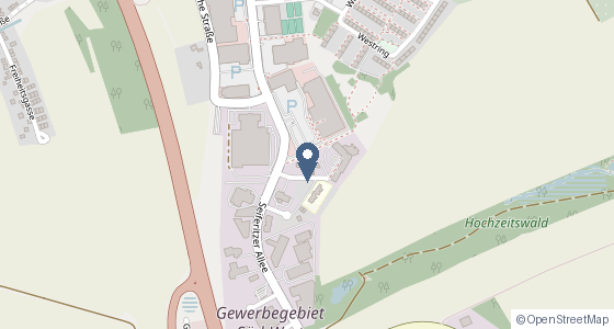 Karte: An der Hohen Straße 1, 08393 Meerane