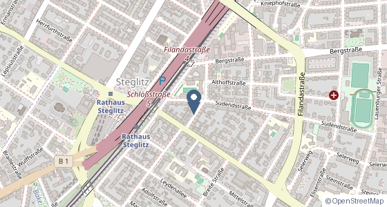 Karte: Südendstraße 5, Berlin
