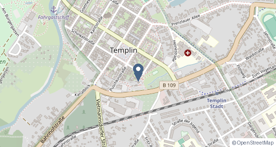 Karte: Rühlstraße 9, Templin