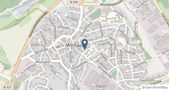 Karte: Bahnhofstr. 32, 54497 Morbach DE