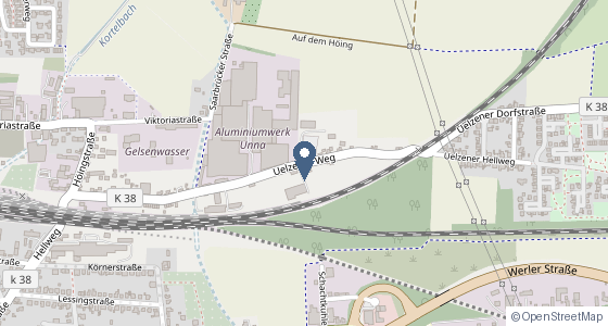 Karte: Uelzener Weg 27, 59425 Unna