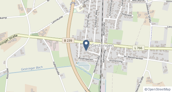 Karte: Gestringer Straße 39, 32339 Espelkamp