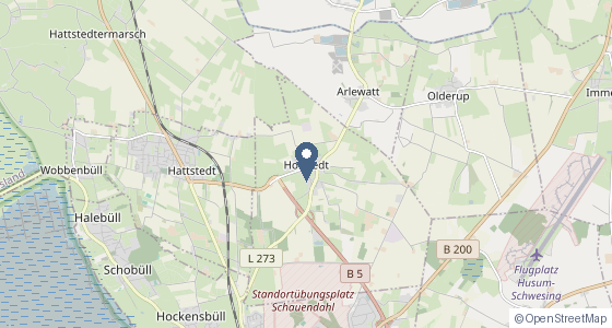 Karte: b. den Doren 7, Horstedt