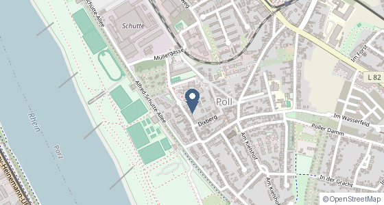 Karte: Müllergasse 7a, 51105 Köln