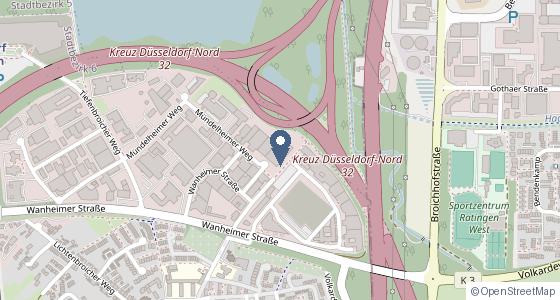 Karte: Mündelheimer Weg 59, 40472 Düsseldorf