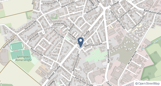 Karte: Venloer Str. 79, Straelen