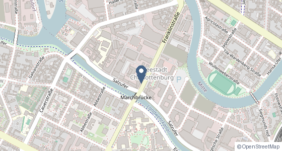 Karte: Franklinstraße 28-29, Berlin