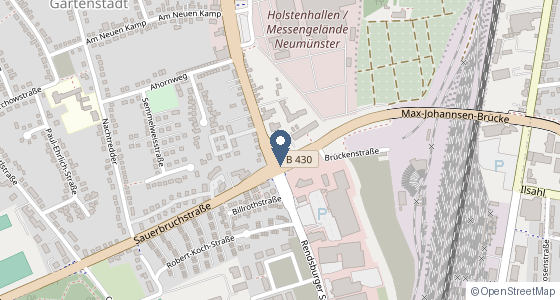 Karte: Rendsburger Str. 162, Neumünster