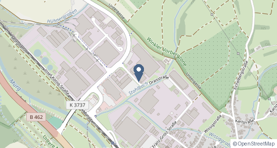 Karte: Draisstr. 2, 76571 Gaggenau