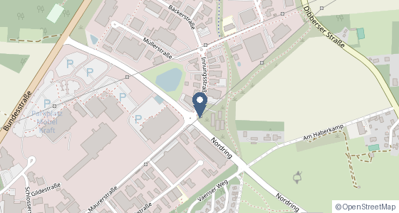 Karte: Innungsstraße 7a, Buchholz in der Nordheide