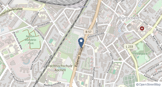 Karte: Eupener Straße 4, 52066 Aachen