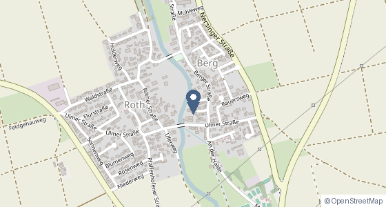 Karte: Berger Straße 19, 89284 Pfaffenhofen a. d. Roth