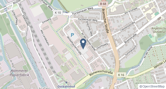 Karte: Winkelhausenstraße 20c, 49090 Osnabrück