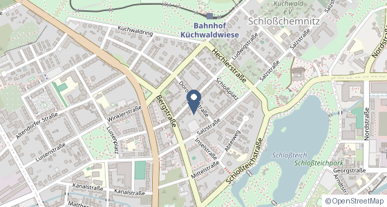Karte: Ludwigstr. 38, 09113 Chemnitz