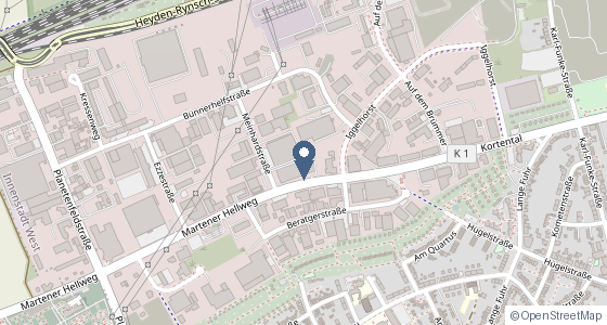 Karte: Martener Hellweg 29, 44379 Dortmund