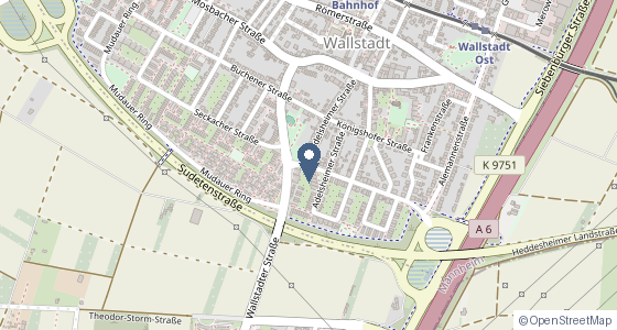 Karte: Külsheimer Str. 31, Mannheim