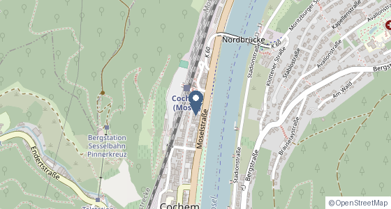 Karte: Ravenestraße 18-20, Cochem