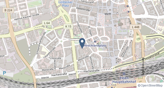 Karte: Am Waldthausenpark 9, 45127 Essen