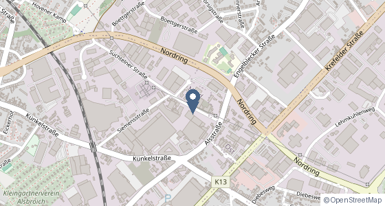 Karte: Süchtelner Str. 16, Mönchengladbach