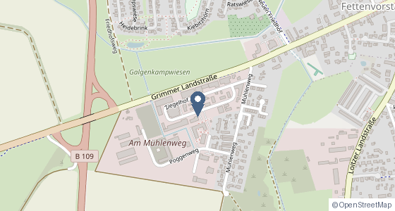 Karte: Ziegelhof 20, Greifswald